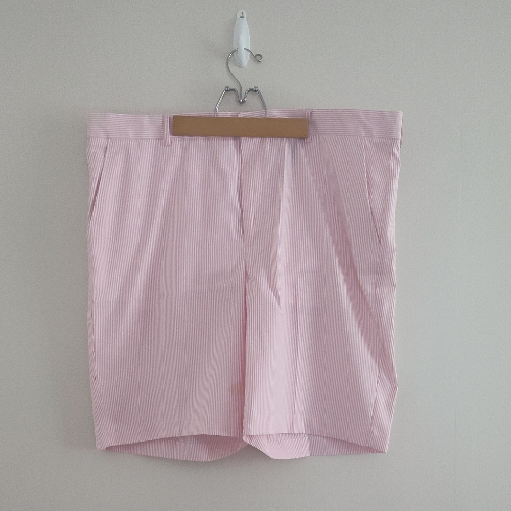 Pink Striped Women's Shorts